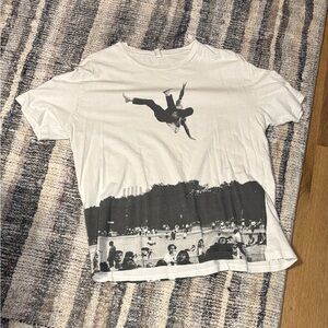 Artistic Black and White Graphic Tee